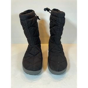 Size 6 Bogs Snowday Mid Dark Gray Durafresh Waterproof Boots1